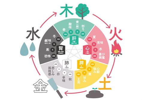 季節 五行|暦Wiki/五行説